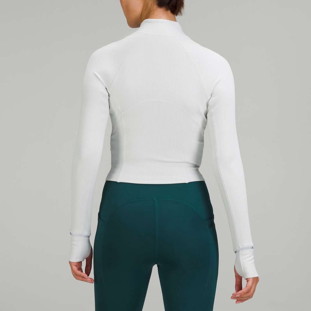 Lululemon Ribbed Rulu Half-Zip - Picture 2 of 8